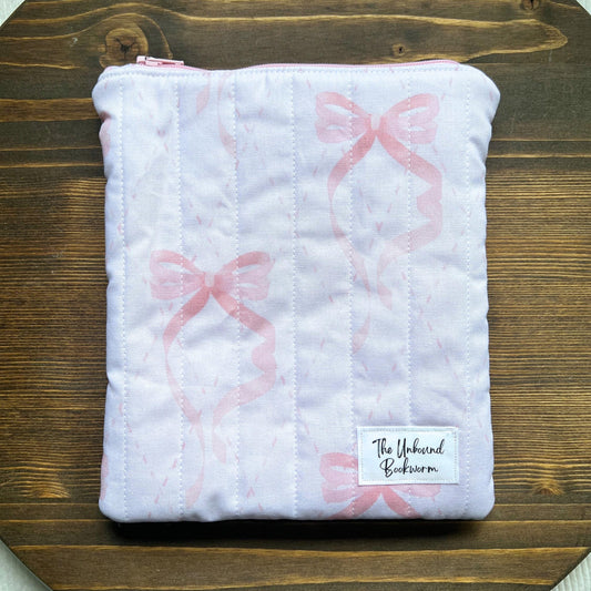 Pink Bow Kindle Sleeve