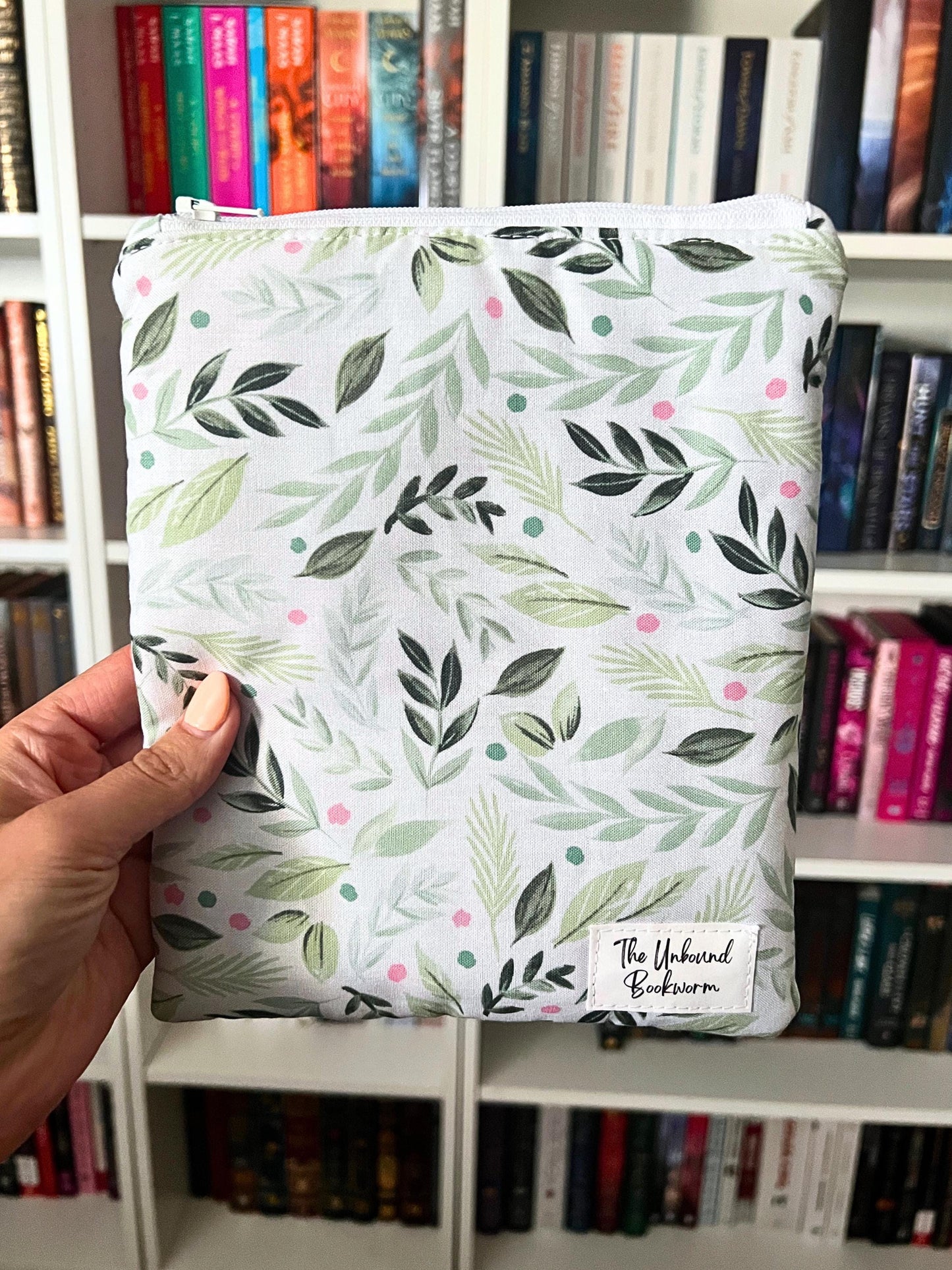 Green Floral Kindle Sleeve