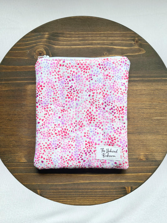 Pink Heart Kindle Sleeve