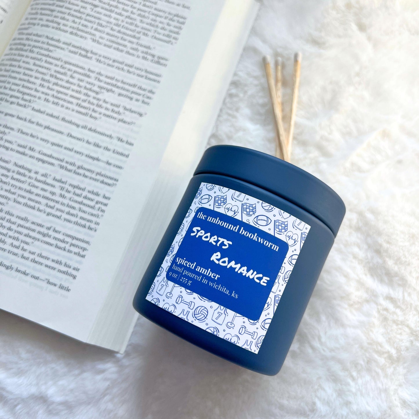 Sports Romance Candle